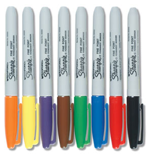 Sharpie pens