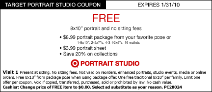 Free Target Portrait Studios