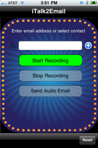iTalk2Email