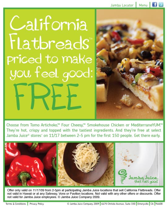 Californai Flatbreads