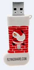 Christmas 1GB USB flash drive