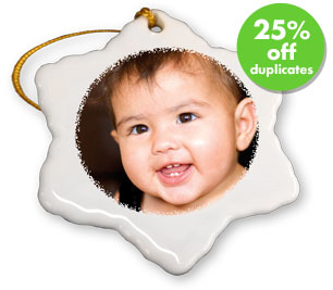 Snowflake ornament