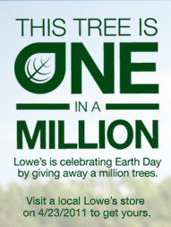 FREE Tree At Lowes
