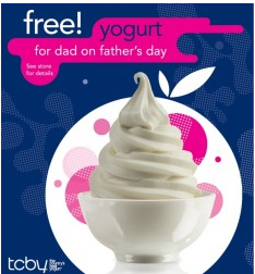 FREE TCBY Yogurt