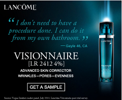 Lancome freebie