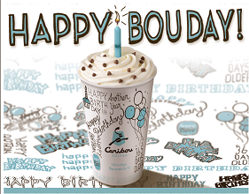FREE Caribou Coffee On Your Birthday