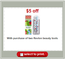 Target Revlon Beauty Tools Coupon