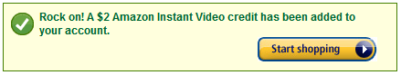 Amazon Video Credit