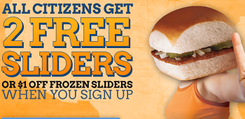 White Castle FREE Sliders