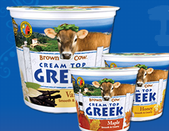 Brown Cow Cream Greek