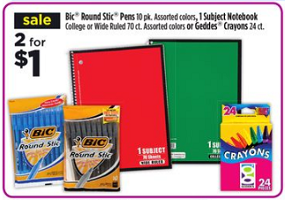 Dollar General Bic Pens
