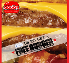 FREE Hamburger at Mooyah