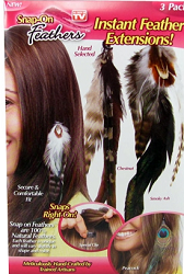 Hair Feathers Set Of 3