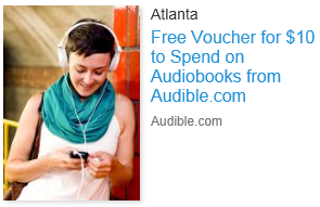 Amazon Local Audible Deal