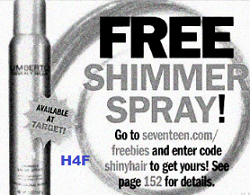 Seventeen Freebie