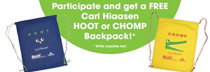 Backpack for Summer Reading at Books-A-Million