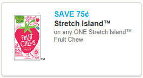 Stretch Island Fruit Chews Coupon