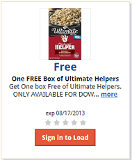 FREE Box of Ultimate Hamburger Helpers at Kroger