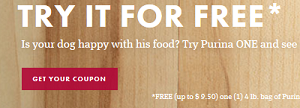 Purina Free Offer