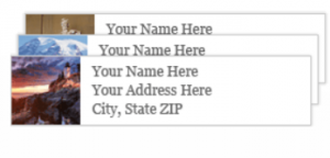 National Park Mailing Labels