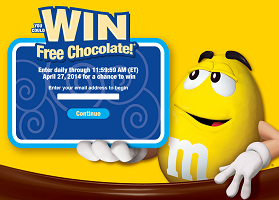 Mars Chocolate Instant Win Game