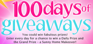 100 days of giveaways