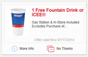 Meijer Fountain Drink