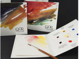 QoR Watercolor Samples
