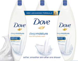 Dove Body Wash Sample