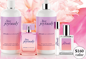 Philosophy Live Joyously Collection