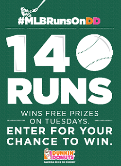 MLB Runs on Dunkin