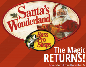 Santa and Wonderland Events at Bass Pro Shops