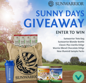 Vitamin Worlds Sunwarrior Sunny Days Sweepstakes