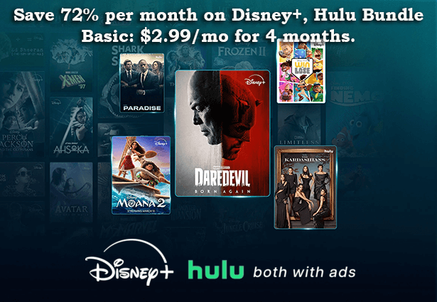 Disney Hulu Bundle Basic Just 2 99 month For 4 Months Hunt4Freebies