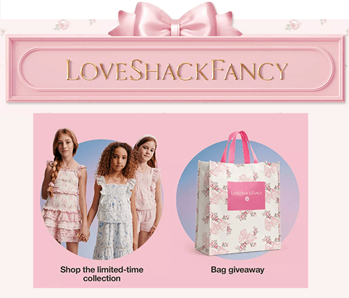 FREE Exclusive Tote Bag LoveShackFancy X Target Launch Event At free-exclusive-tote-bag-loveshackfancy-x-target-launch-event-at